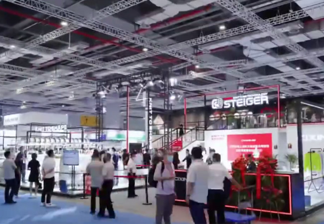 Cixing & Steiger di pameran ITMA